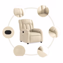 VidaXL 3205775 sedia reclinabile - Vista aggiuntiva 5