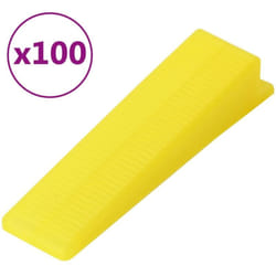 Vidaxl - Cunei di livellamento per Piastrelle 100 pz 97501