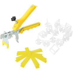 Sistema di Livellamento Piastrelle 500 Cunei 2500 Clip 1,5 mm Vidaxl 65627