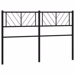 VidaXL 372211, Nero, Acciaio, 135 cm, 1420 mm, 90 cm, 30 mm