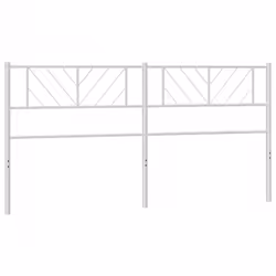 VidaXL 372265, Bianco, Acciaio, 193 cm, 1980 mm, 90 cm, 30 mm
