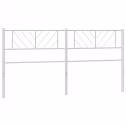 VidaXL 372266, Bianco, Acciaio, 2 m, 2060 mm, 90 cm, 30 mm