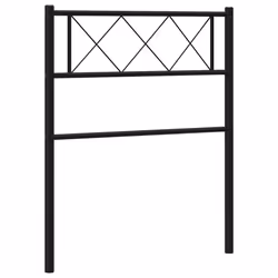 VidaXL 372309, Nero, Acciaio, 135 cm, 1420 mm, 90 cm, 30 mm