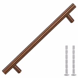 vidaXL Maniglie per Mobili 10pz Bronzo 160mm in Acciaio Inox - Vista aggiuntiva 3