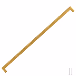 vidaXL Maniglie per Mobili 5pz Oro 480mm in Acciaio Inox - Vista aggiuntiva 3