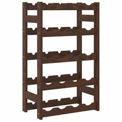 VidaXL 373390 scaffale per vino Legno Marrone - Vista aggiuntiva 5