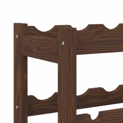 VidaXL 373390 scaffale per vino Legno Marrone - Vista aggiuntiva 6