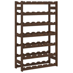 VidaXL 373392 scaffale per vino Legno Marrone