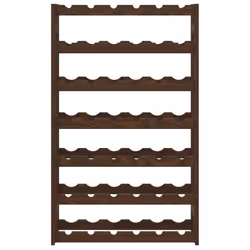 VidaXL 373392 scaffale per vino Legno Marrone