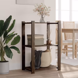 Questo scaffale in legno è la soluzione ideale per lo stoccaggio sia domestico che commerciale, e offre molto spazio per ripo ...
