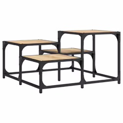 Tavolino da Salotto Rovere Sonoma 68x68x40 cm Legno Multistratocod mxl 134201 - Vista aggiuntiva 2