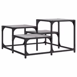 Tavolino da Salotto Grigio Sonoma 68x68x40 cm Legno Multistratocod mxl 110185 - Vista aggiuntiva 2