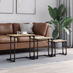VidaXL 837818 tavolino da caffè, comodino e consolle da soggiorno