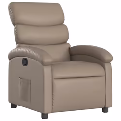 Poltrona Reclinabile Cappuccino in Similpellecod mxl 131500 - Vista aggiuntiva 2