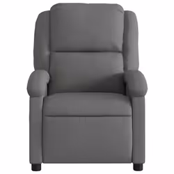 Poltrona Reclinabile in Tessuto Grigio Scurocod mxl 131783 - Vista aggiuntiva 3