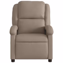 Poltrona Reclinabile Cappuccino in Similpellecod mxl 107808 - Vista aggiuntiva 3