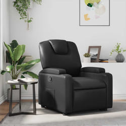 Poltrona Reclinabile Nera in Similpellecod mxl 107836