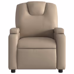 Poltrona Reclinabile Cappuccino in Similpellecod mxl 83878 - Vista aggiuntiva 3