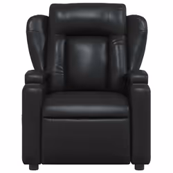 Poltrona Reclinabile Nera in Similpellecod mxl 107891 - Vista aggiuntiva 3