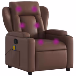 VidaXL 372436, Ecopelle, Marrone, Schiuma, 110 kg, 770 mm, 945 mm