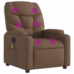 VidaXL 372457, Tessuto, Marrone, Schiuma, 110 kg, 740 mm, 890 mm