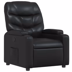 Poltrona Reclinabile Nera in Similpellecod mxl 107897 - Vista aggiuntiva 2