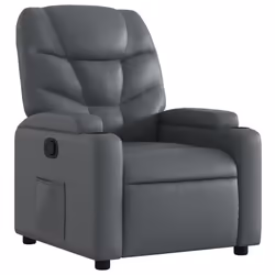 VidaXL 372468, Ecopelle, Grigio, Schiuma, 110 kg, 740 mm, 890 mm