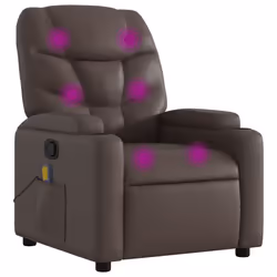 VidaXL 372474, Ecopelle, Marrone, Schiuma, 110 kg, 740 mm, 890 mm