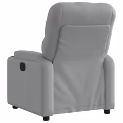 Poltrona Reclinabile in Tessuto Grigio Chiarocod mxl 83935 - Vista aggiuntiva 3