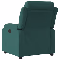 Poltrona Reclinabile Verde Scuro in Vellutocod mxl 131942 - Vista aggiuntiva 3