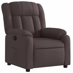 Poltrona Reclinabile Marrone Scuro in Tessutocod mxl 107988 - Vista aggiuntiva 2