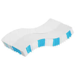 VidaXL 372836 materasso Singolo/Grandezza intera High density foam mattress