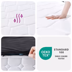 VidaXL 372838 matelas Matelas à ressorts - Vista aggiuntiva 8