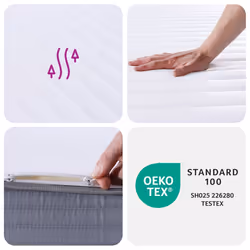 VidaXL 373003 materasso Dimensione del materasso singolo High density foam mattress - Vista aggiuntiva 8