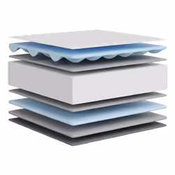 VidaXL 373008 materasso Singolo/Grandezza intera High density foam mattress - Vista aggiuntiva 7