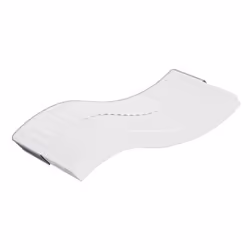 VidaXL 373028, Singolo/Grandezza intera, High density foam mattress, Morbido, Grigio, Bianco, Poliestere, Poliestere