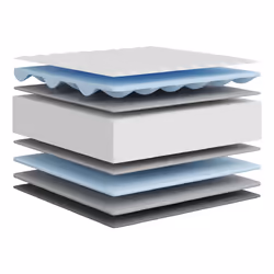 VidaXL 373033 materasso Singolo/Grandezza intera High density foam mattress - Vista aggiuntiva 6