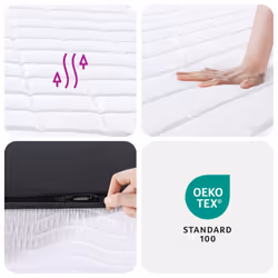 VidaXL 373035 materasso Singolo/matrimoniale High density foam mattress - Vista aggiuntiva 8