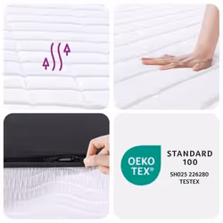 VidaXL 373049 materasso High density foam mattress - Vista aggiuntiva 6
