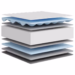 VidaXL 373055 materasso Singolo/matrimoniale High density foam mattress - Vista aggiuntiva 7