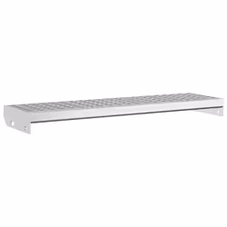 Gradino in Griglia 80x24x7 cm Acciaio Zincatocod mxl 83735 - Vista aggiuntiva 2