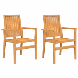 Set da Pranzo per Giardino 3 pz in Legno Massello di Teakcod mxl 69715 - Vista aggiuntiva 3