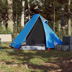 Tendada Campeggio per 2 Persone Blu Impermeabilecod mxl 86538 - Vista aggiuntiva 3