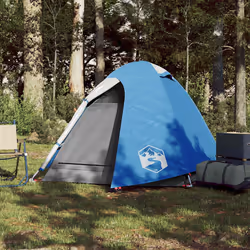 Tendada Campeggio per 2 Persone Blu Impermeabilecod mxl 110504 - Vista aggiuntiva 3