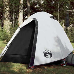 Vidaxl - Tenda Campeggio a Cupola 2 Persone Bianca Tessuto Impermeabile 887604
