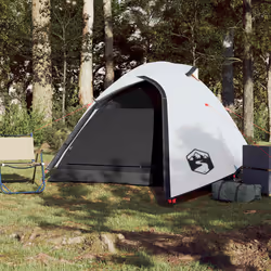 TendaCampeggio 2 Persone Bianca Tessuto Oscurante Impermeabilecod mxl 87667 - Vista aggiuntiva 3