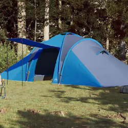 Questa tenda familiare dal design moderno vi protegge dalle intemperie e offre un luogo confortevole per avventure ovunque. D ...