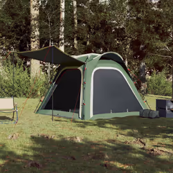 TendaCampeggio 4 Persone Verde Rilascio Rapido Impermeabilecod mxl 112987 - Vista aggiuntiva 3