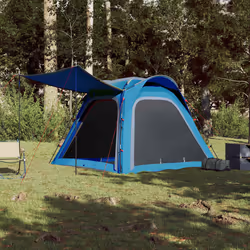 TendaCampeggio 4 Persone Blu Rilascio Rapido Impermeabilecod mxl 88990 - Vista aggiuntiva 3