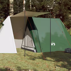 VidaXL 94365 tendone Verde, Grigio Tenda a piramide - Vista aggiuntiva 2